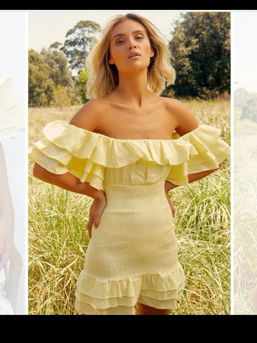 NWT Seven Wonders Lemon Shiir Me Mini Dress size 4/Small